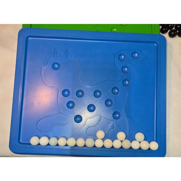 Marx Toys Cats Eye Marble Game Original Box Marble Machine Game Boards - Picture 3 of 16